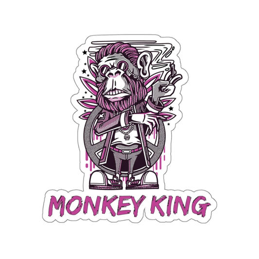 Monkey King Cut Sticker Playful Designs for Your Collection