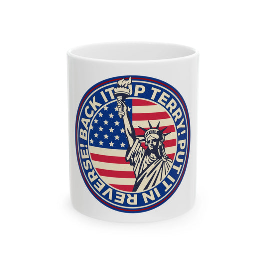 New York Statue of Liberty Ceramic Mug Iconic America