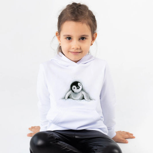 Adorable Penguin Design Kid's Hoodie Keep Your Little One Cozy and Cute