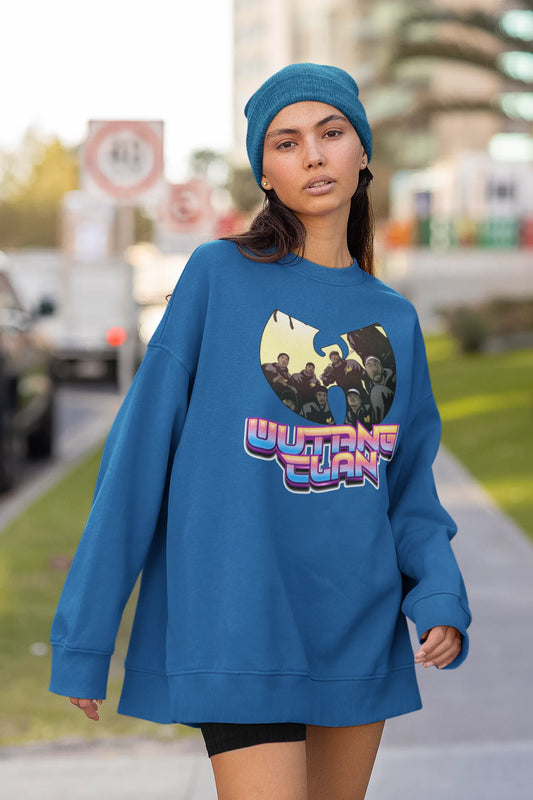 Wu-Tang Clan Graphic Sweatshirt Hip-Hop Inspired Streetwear